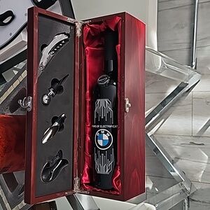 BMW Wine Holder, Accessories, & Box
